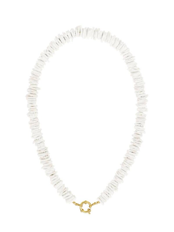 Schelpenketting - white