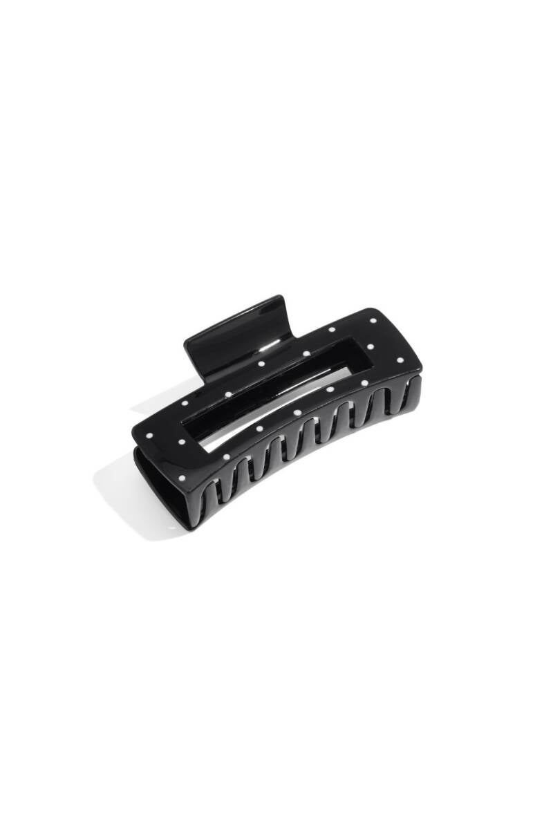 Haarclip dots - black