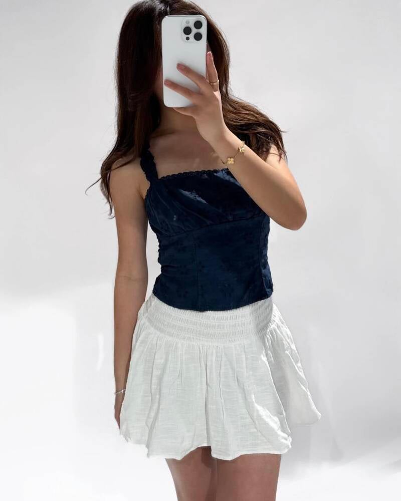 Lauren top - navy