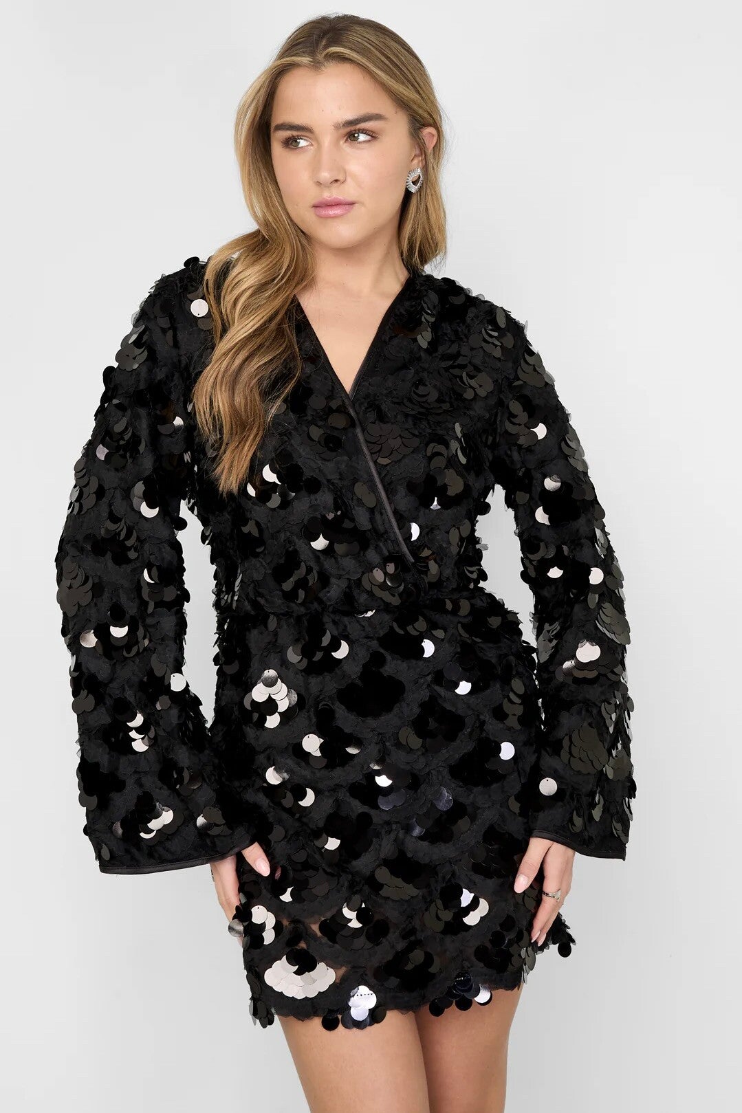 Noir night dress - black / SPECIAL DROP