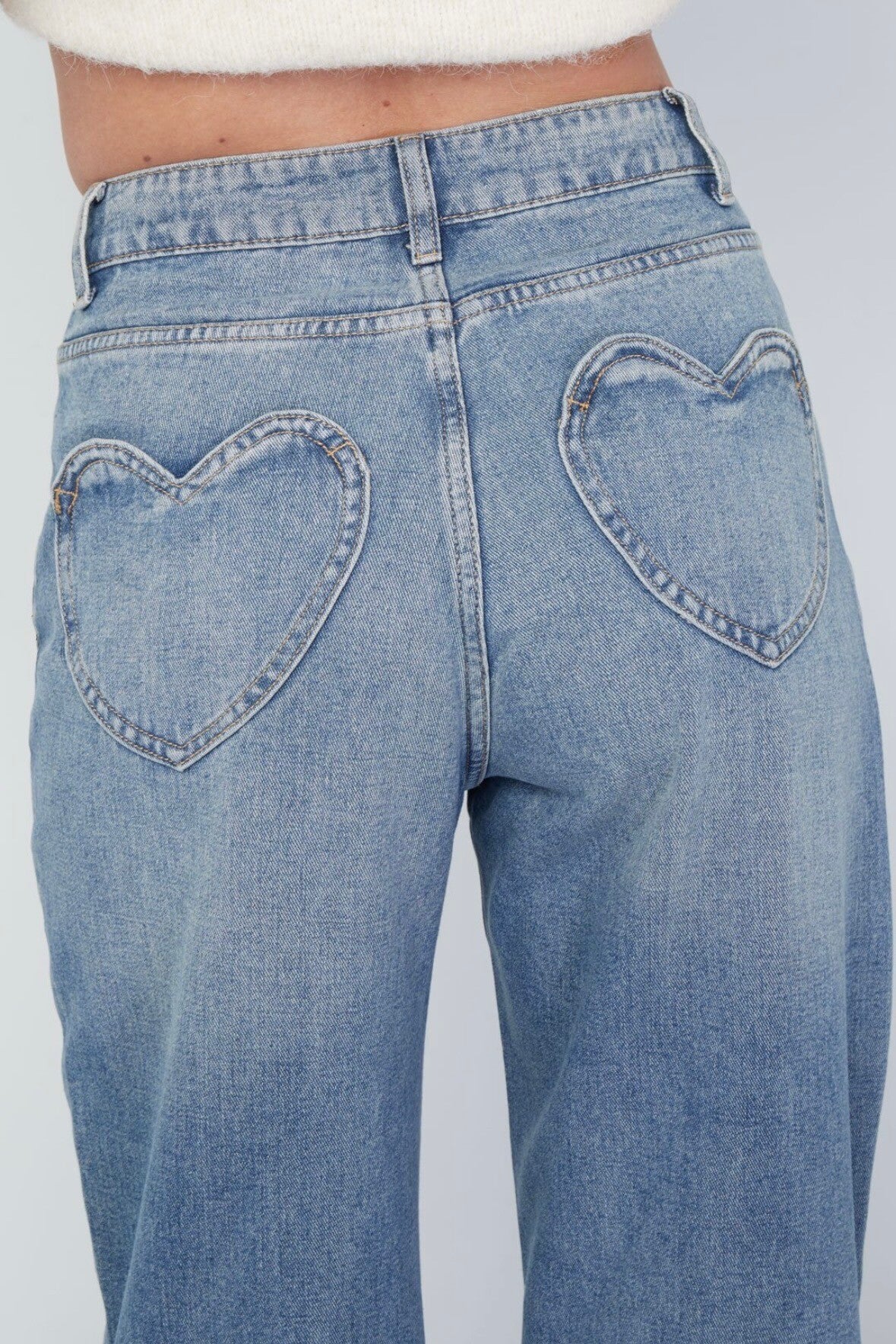 Heart jeans - denim / SPECIAL DROP