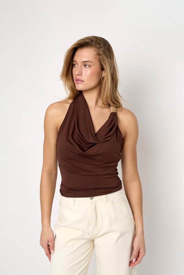 Laveira top - brown