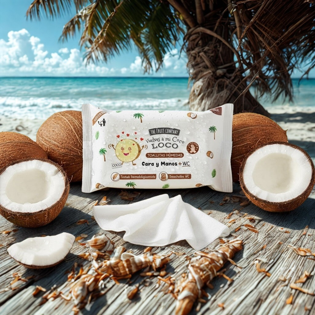 🥥 Lingettes Coco 🥥(15 lingettes)