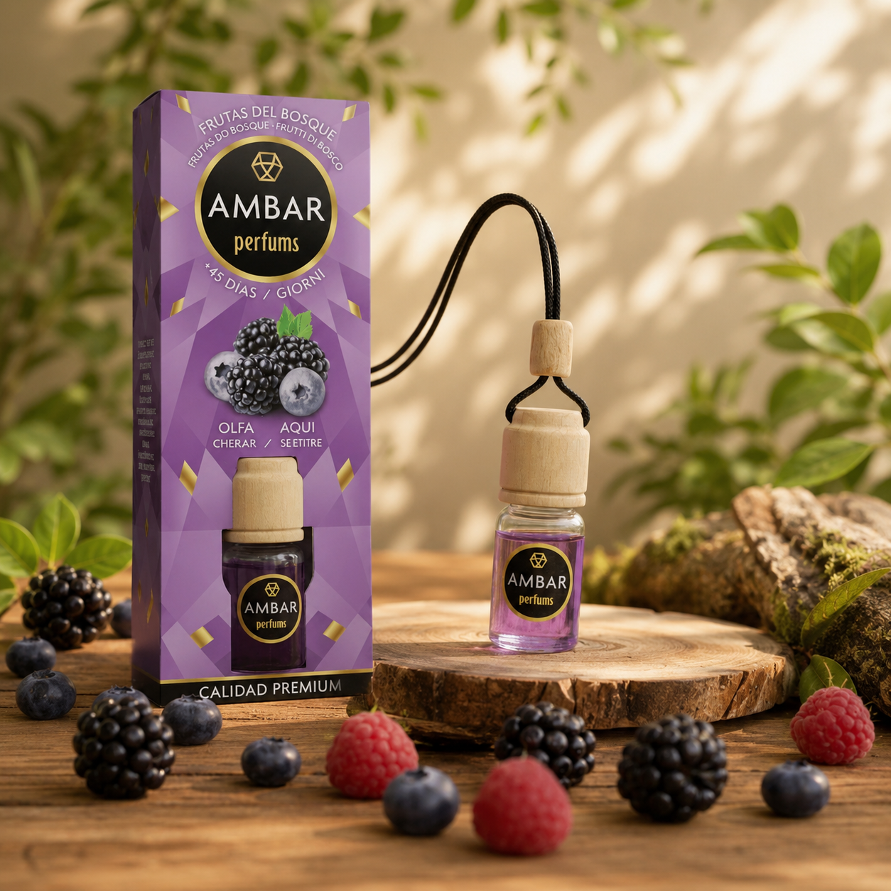 Parfum voiture FRUITS DES BOIS