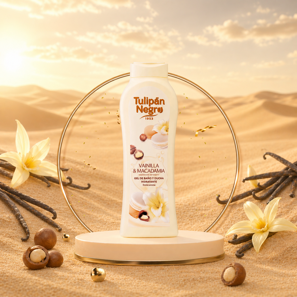 Gel Douche Vanille & Macadamia– 650 ml ✨