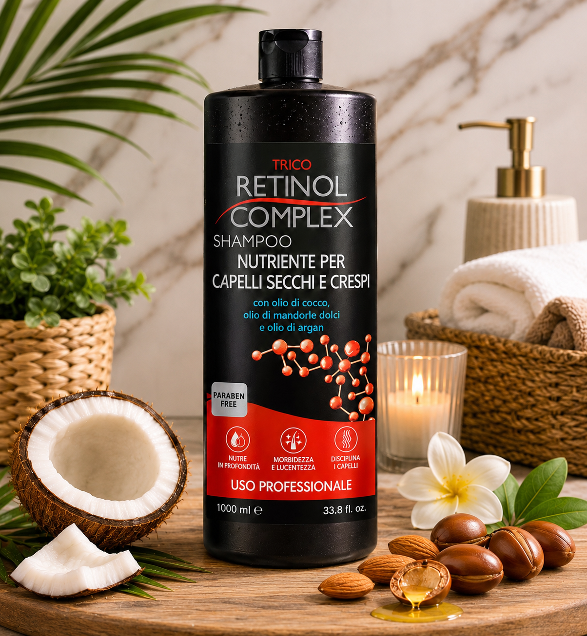 Shampooing TRICO Retinol Complex 800 ml ✨