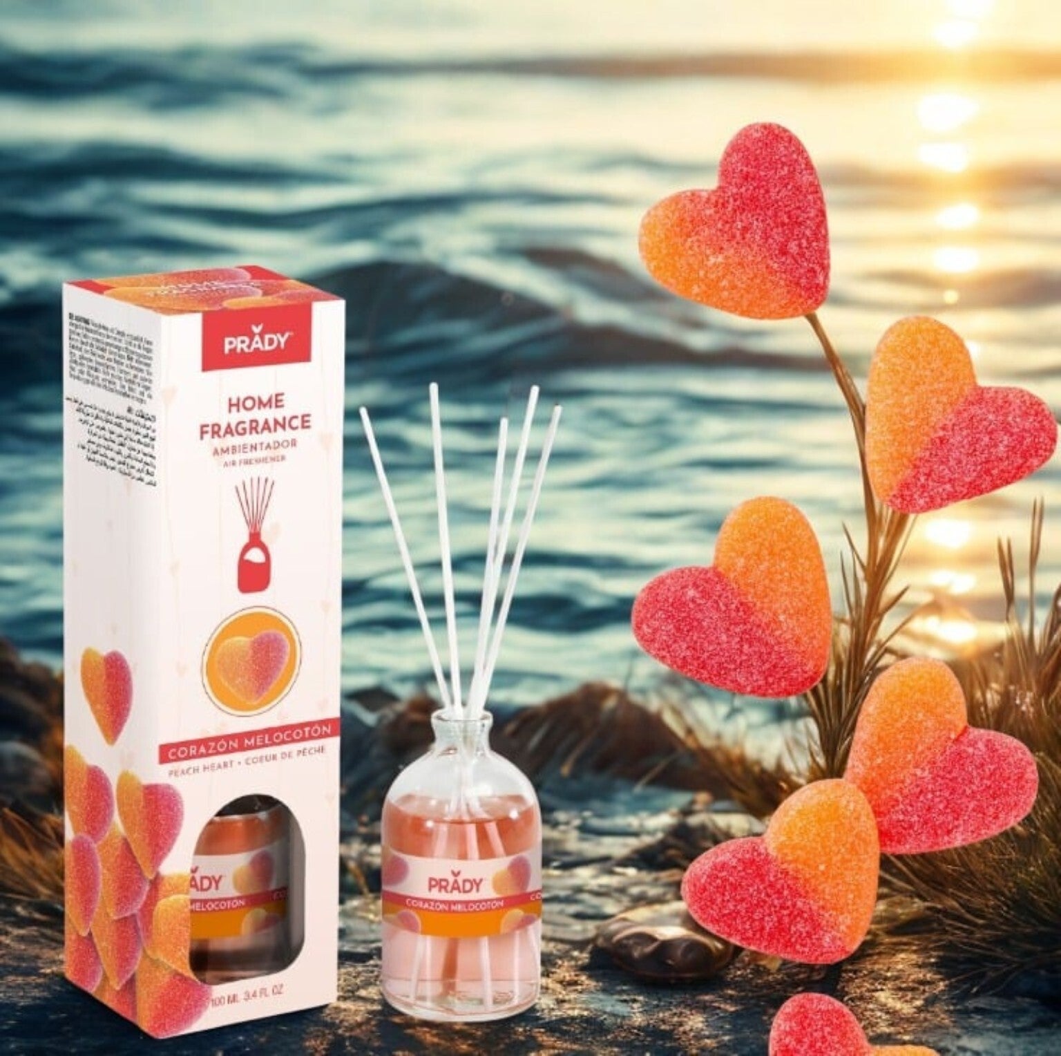 MIKADO COEUR DE PÊCHE 🍑