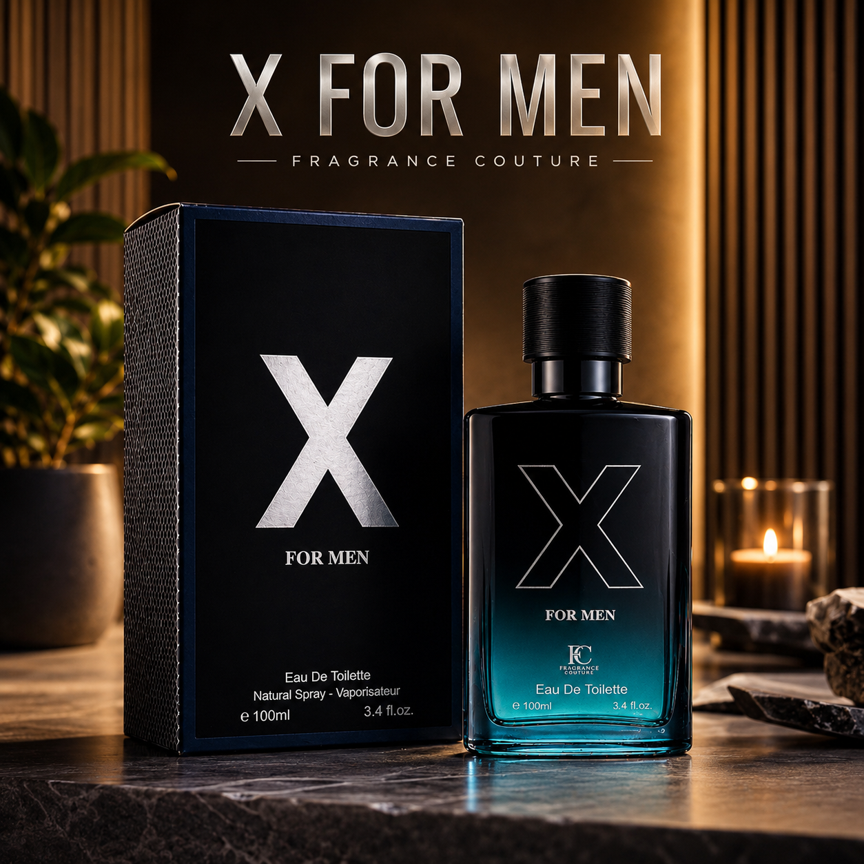 🖤 X For Men – Eau de Toilette Homme 100 ml