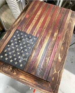 Customized Wooden Flag