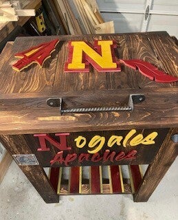 Customized wooden cooler