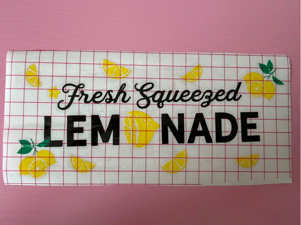 Lemon cup wrap