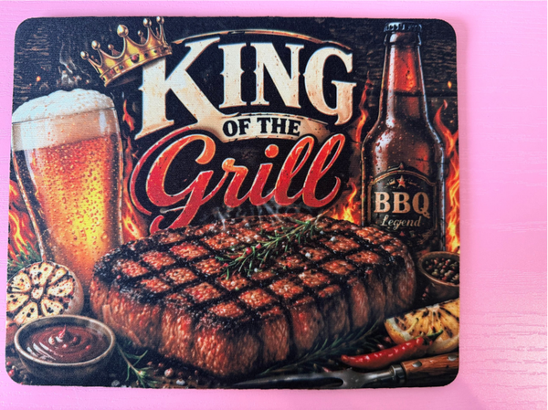 King of the grill mouse pad
