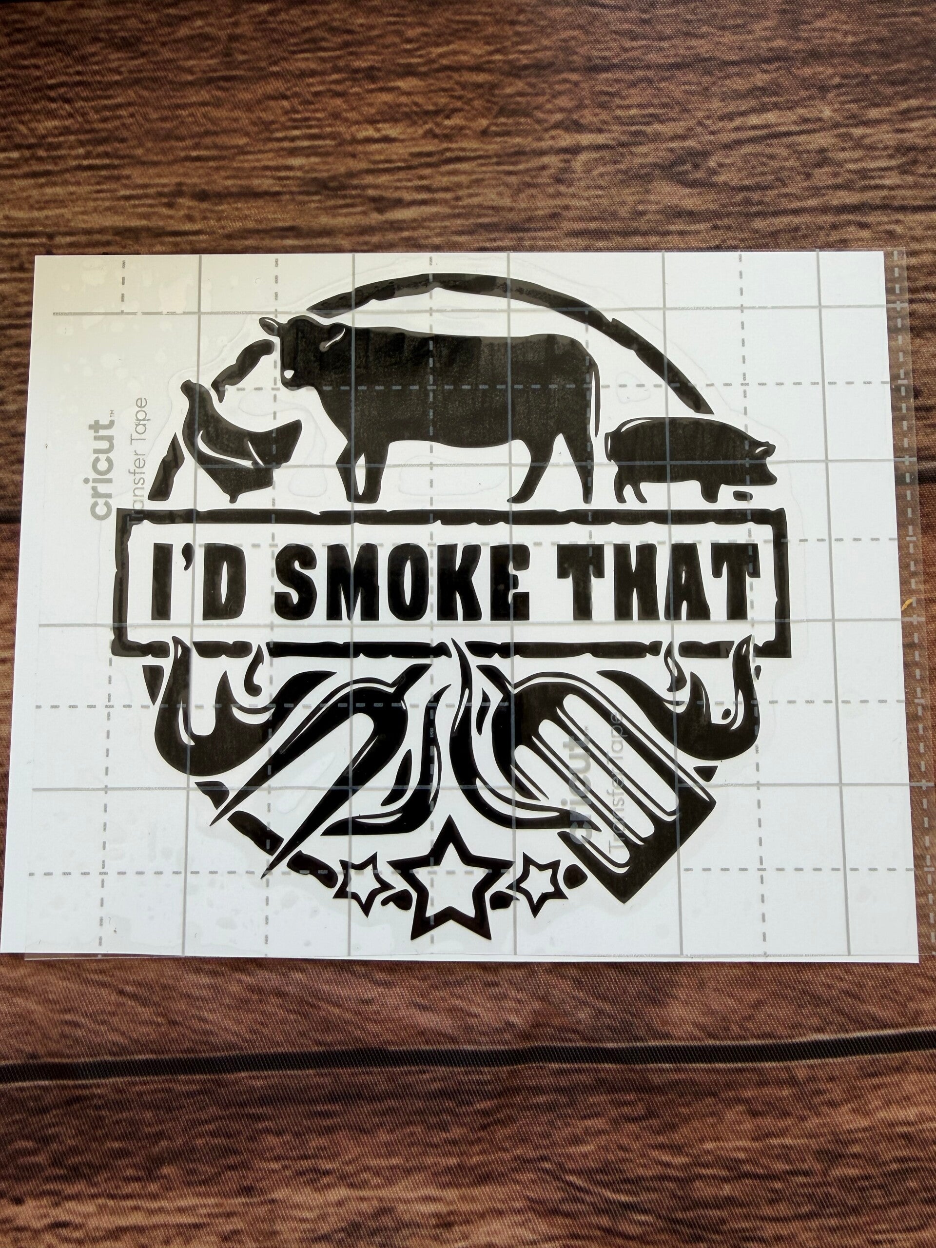 Smoke that decal