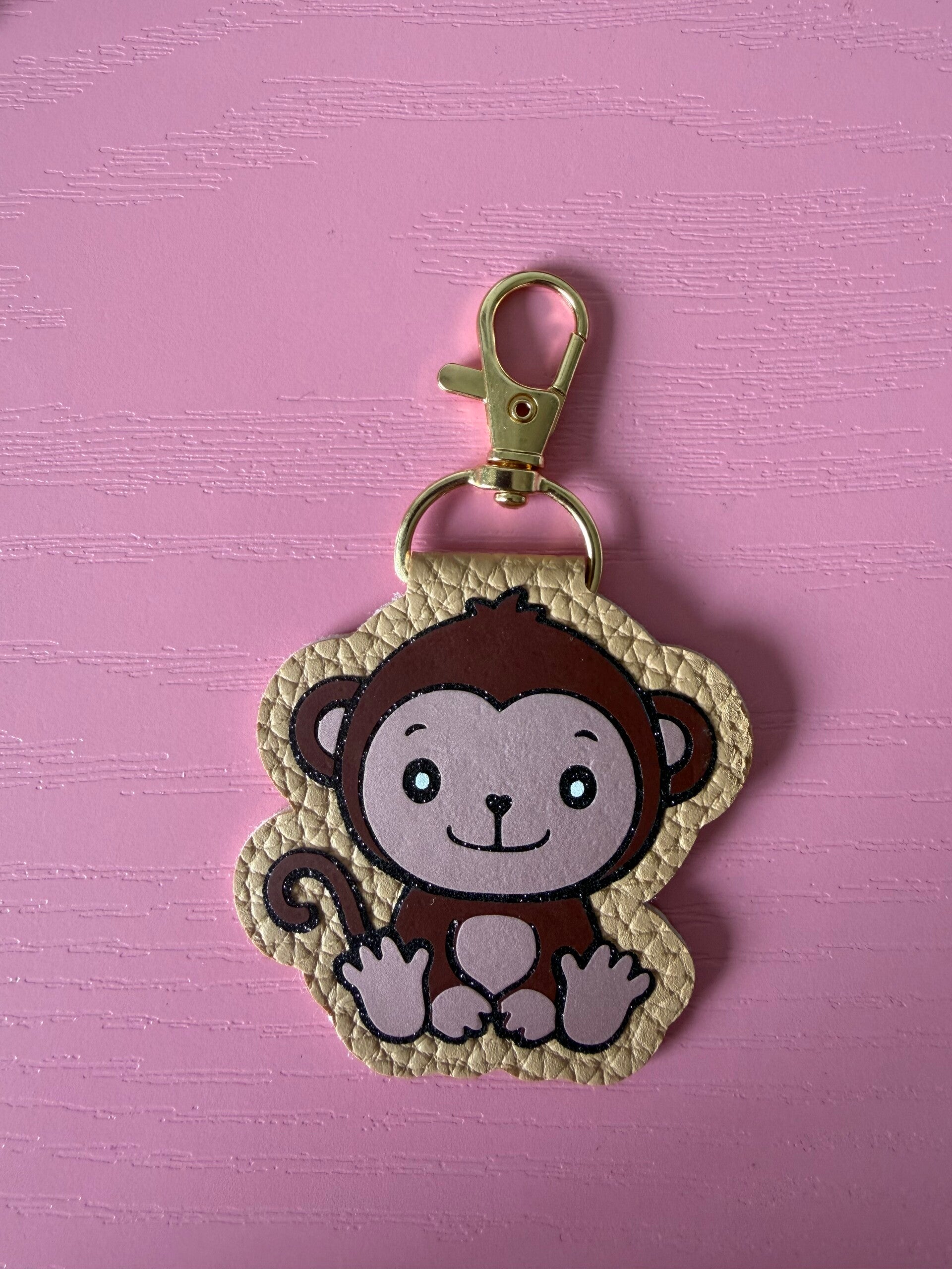 Monkey keychain