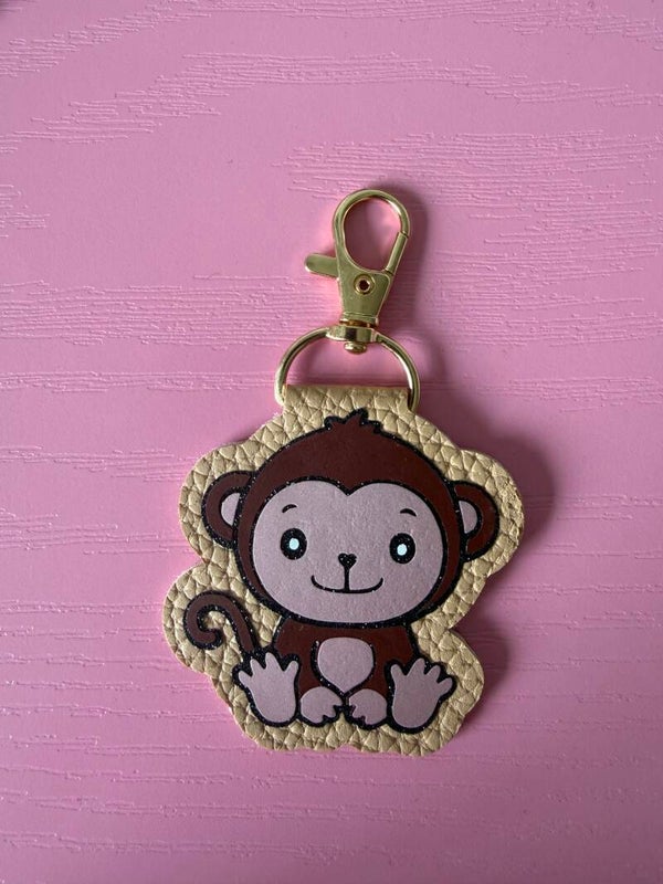 Monkey keychain