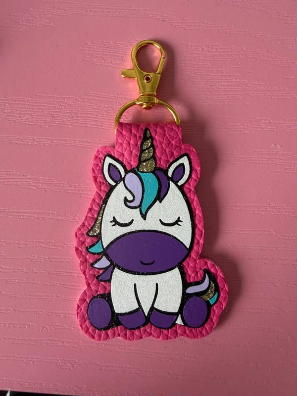 Unicorn keychain