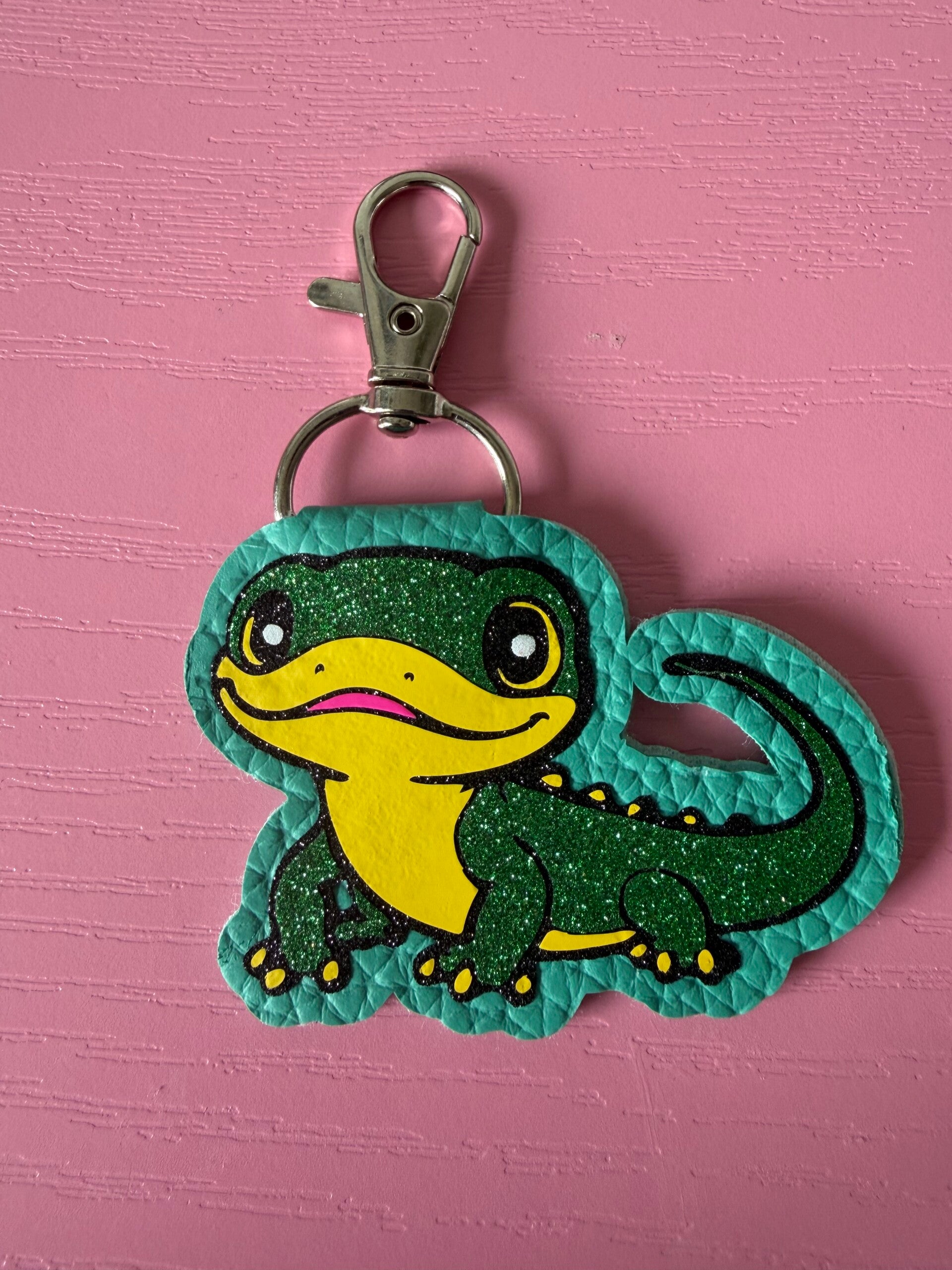 Lizzard keychain