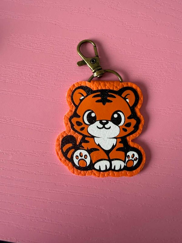 Tiger keychain