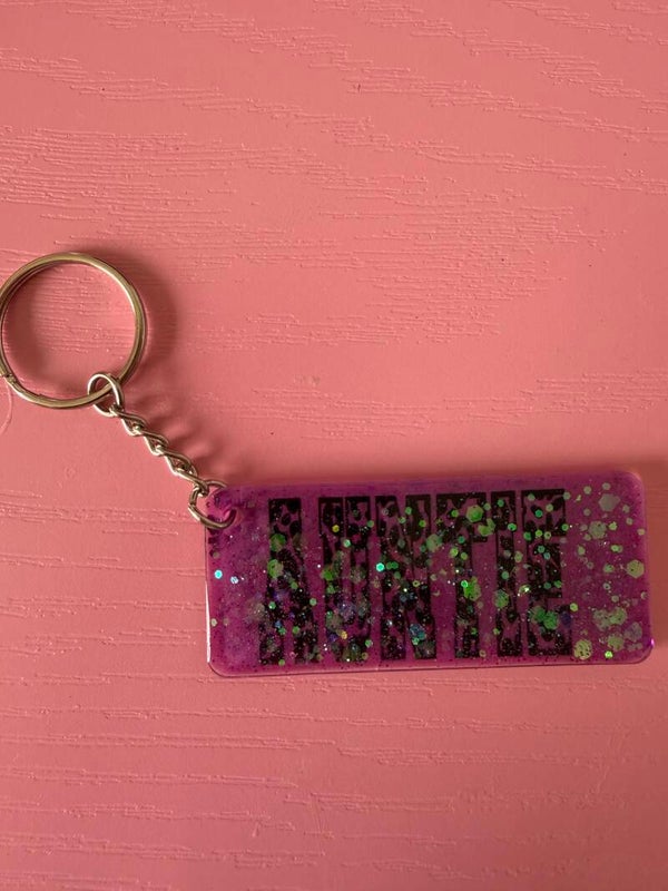 Aunty keychain