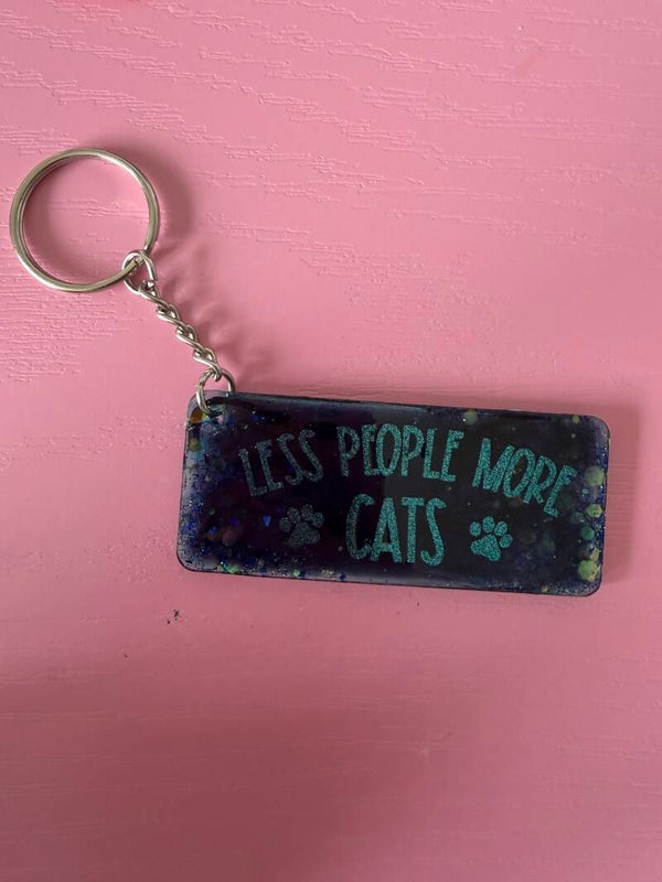 Cats keychain