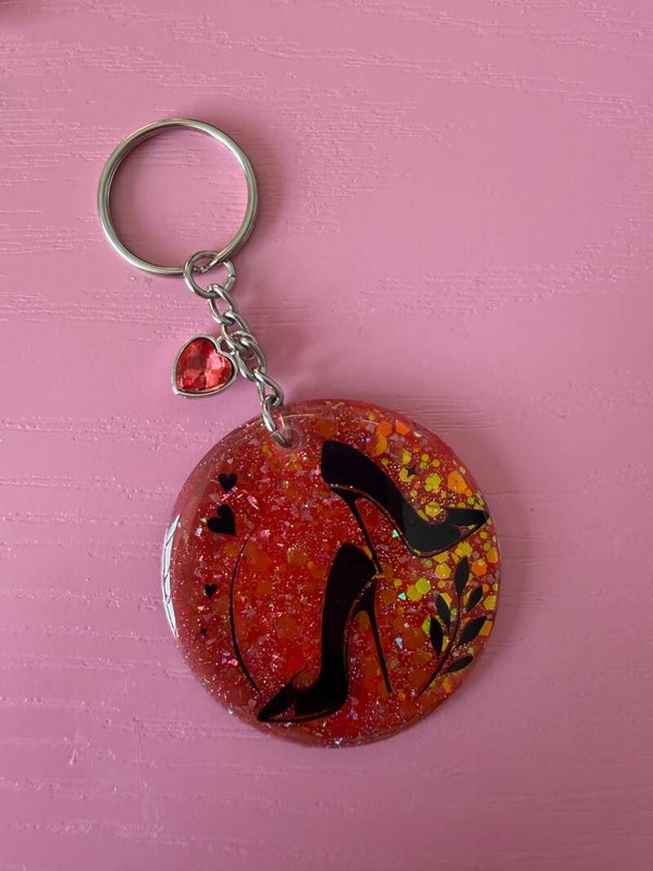 Shoe keychain