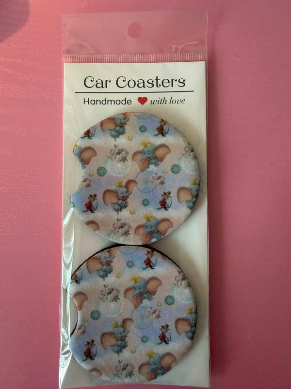 Dumbo car coasters