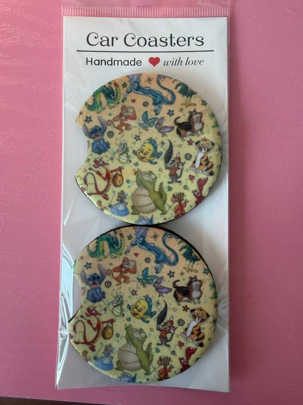 Character car coaster