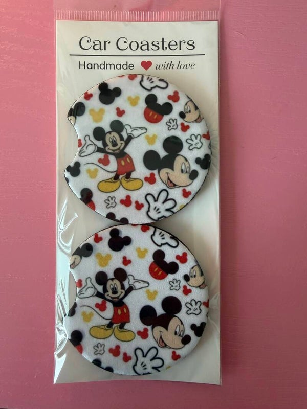 Mickey car coaster