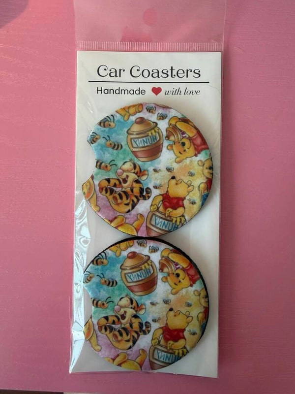 Whinnie car coaster