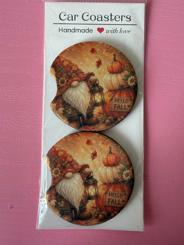 Gnome Car Coaster