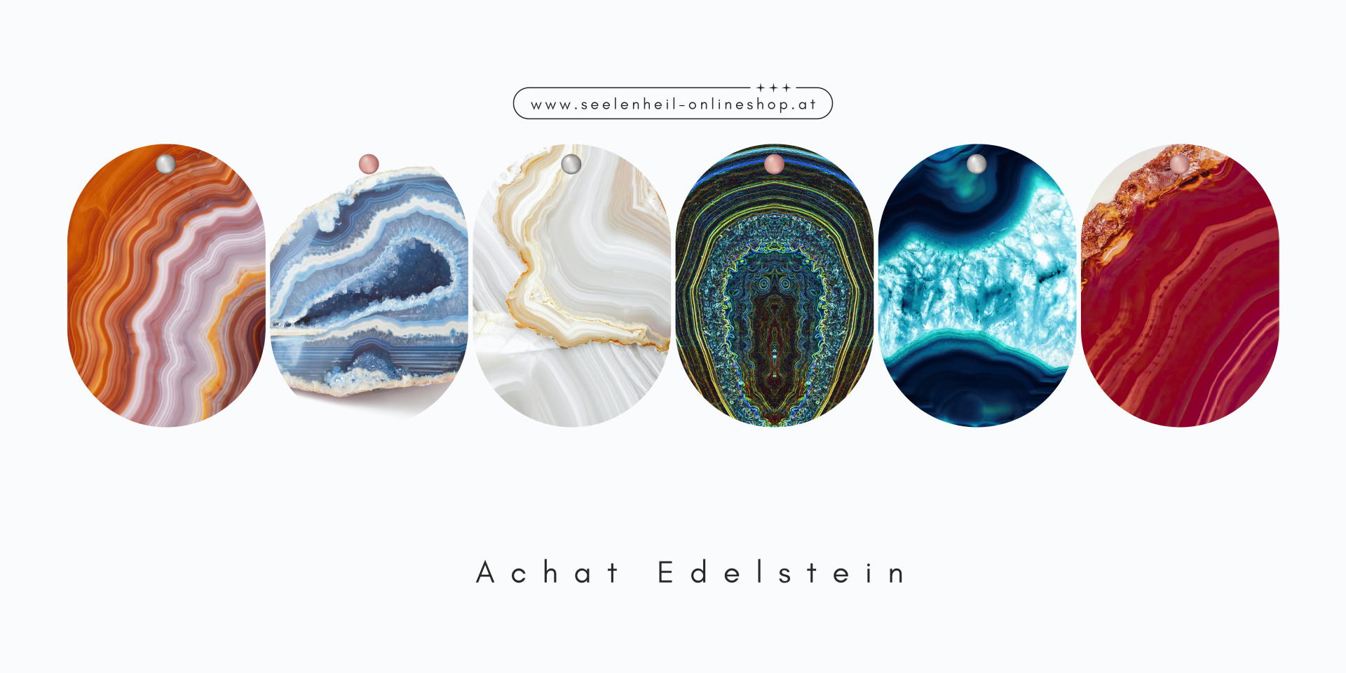 Achat kaufen – natürlicher Achat Edelstein und Heilstein online kaufen, Achat Wirkung entdecken