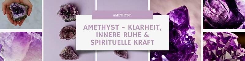 Amethyst kaufen – Heilstein für Klarheit, innere Ruhe und spirituelle Kraft. Amethyst Wirkung erleben, Amethyst Schmuck, Edelstein Armband, Rohstein kaufen und bestellen, Heilsteine Online Shop, Meditation, Rituale, positive Energie, spirituelle Begleitun