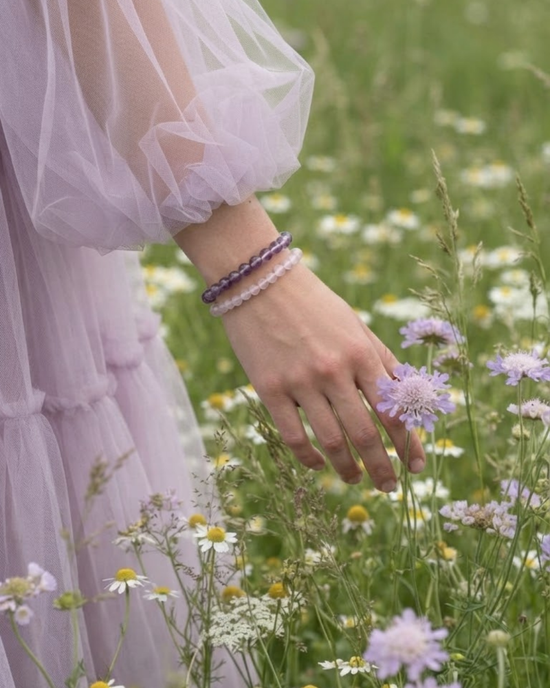 Amethyst Schmuck mit echtem Amethyst – Armband und Kette online kaufen im Edelstein Shop