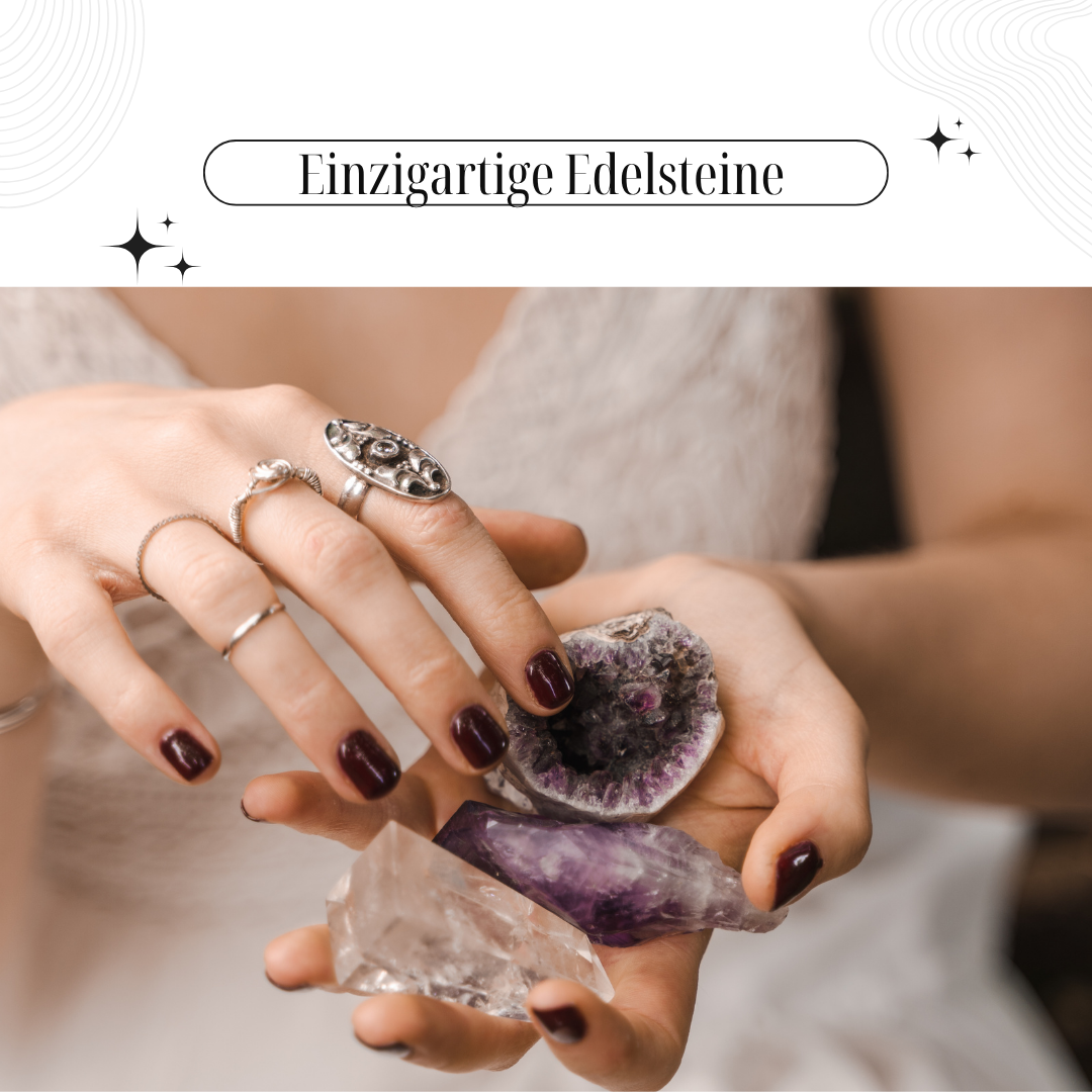 Besondere Edelsteine kaufen – natürliche Mineralien, Kristalle und Edelsteinschmuck bei Seelenheil