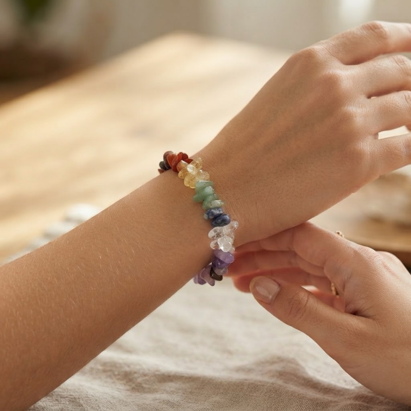 Chakra Armband aus Edelsteinen online kaufen – spiritueller Chakra Schmuck