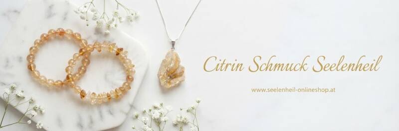 Citrin Schmuck wie Armband, Kette und Ring online kaufen – edler Edelstein-Schmuck in strahlendem Gelb.