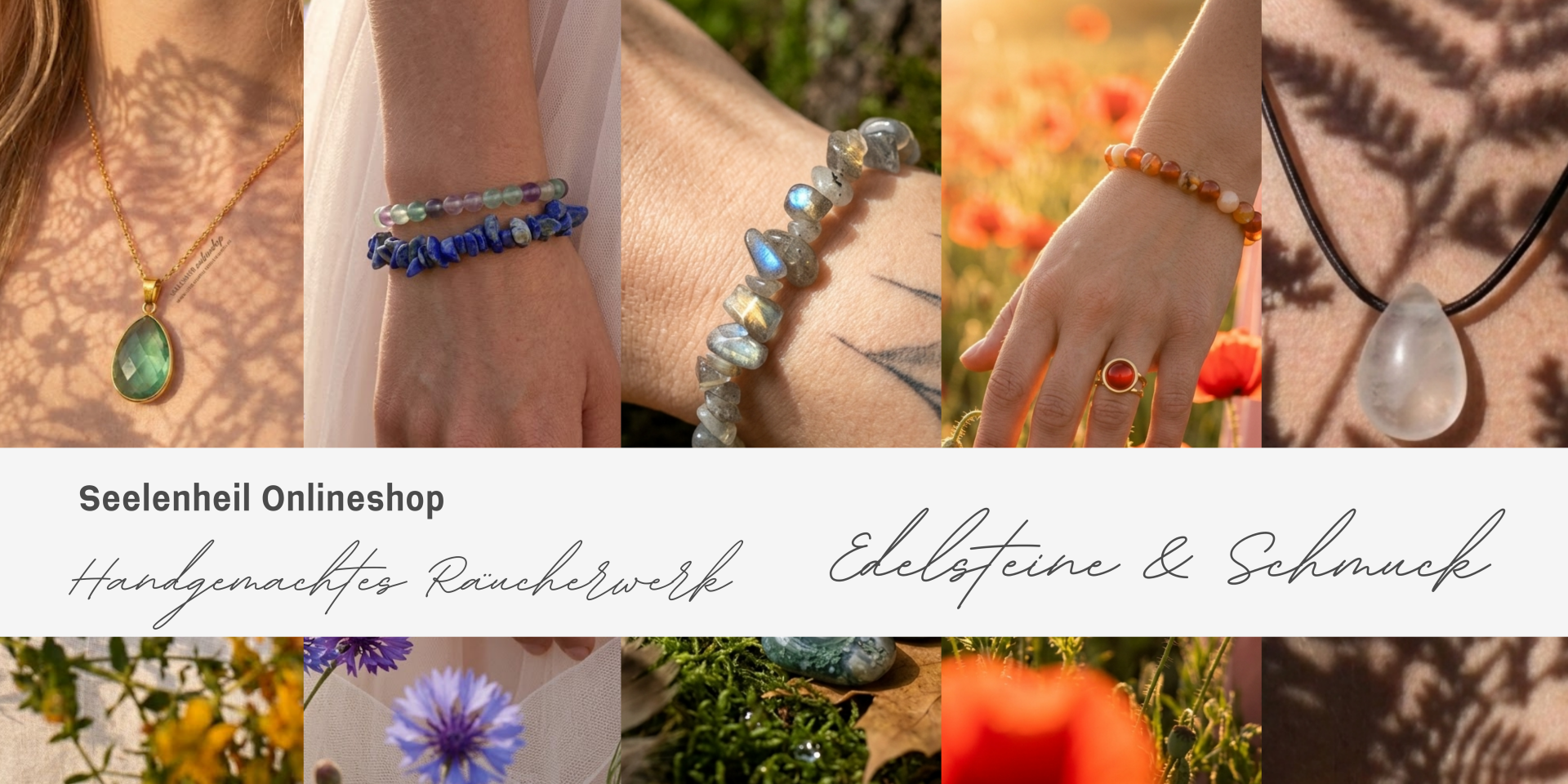 Echte Edelsteine online kaufen – Edelsteinschmuck, Rohsteine und Räucherwerk