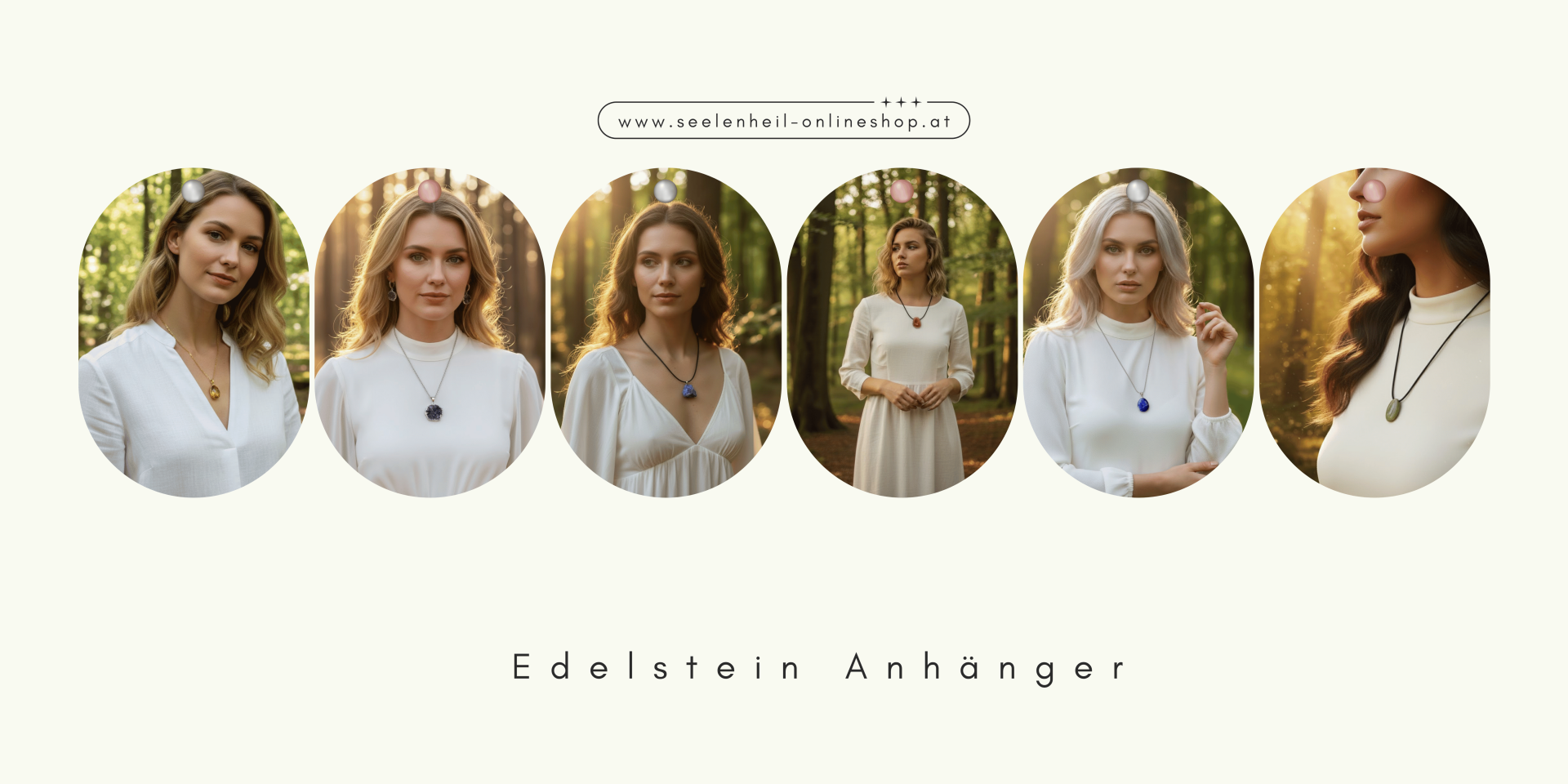 Edelstein Anhänger kaufen – hochwertige Heilstein Anhänger und Edelstein Ketten aus Rosenquarz, Bergkristall, Lapislazuli und schwarzem Turmalin im Onlineshop entdecken