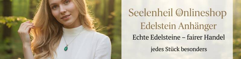 Edelstein Anhänger, Edelsteinschmuck und Heilstein Kette mit Schutzsteinen wie schwarzer Turmalin, Obsidian, Rauchquarz und Amethyst zum Schutz vor negativer Energie – hochwertige Edelstein Schmuckstücke entdecken