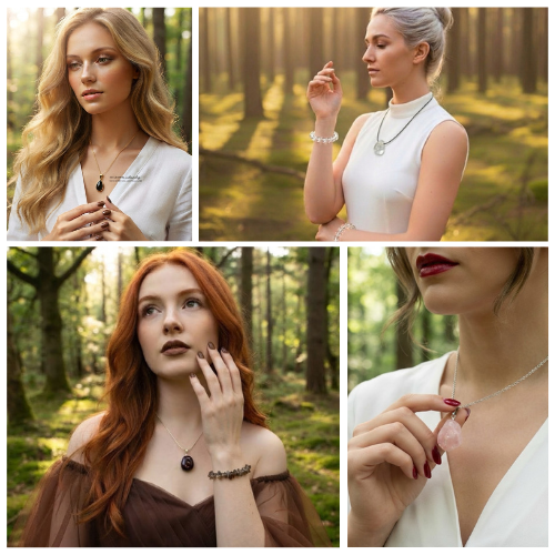 Edelstein Anhänger Heilstein Kette kaufen im Seelenheil Shop