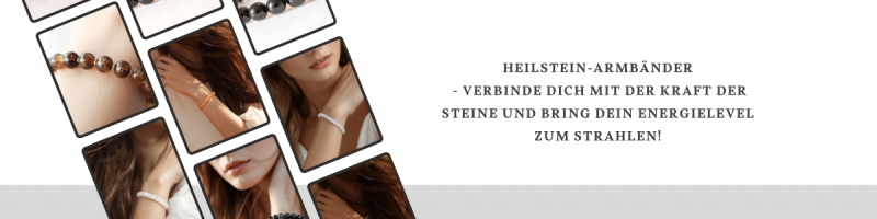 Edelstein Armband mit echten Heilsteinen – spiritueller Schmuck für Energie, Balance und Schutz jetzt online kaufen