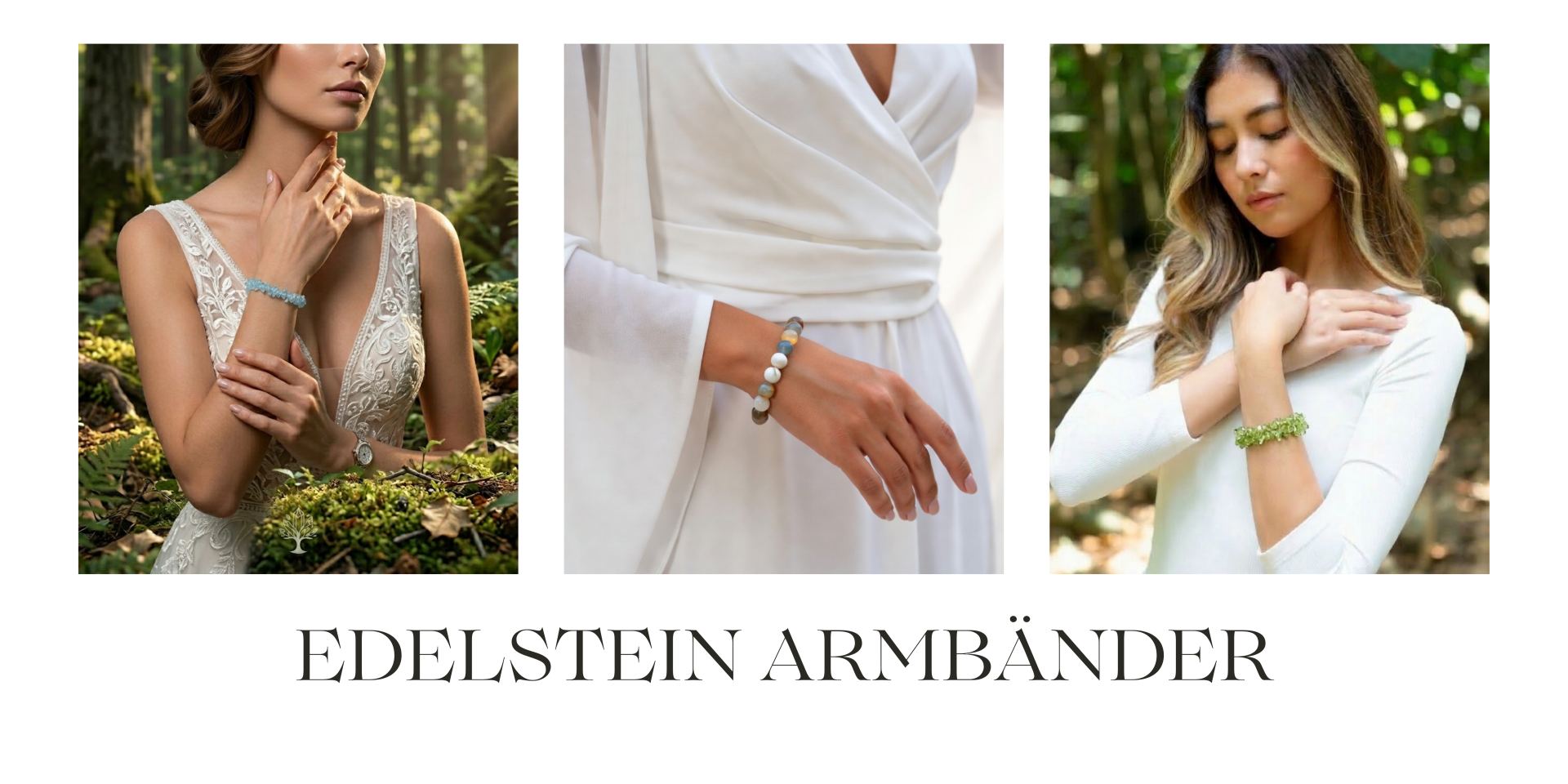 Edelstein Armband kaufen in Österreich – hochwertiger Naturstein Schmuck mit Labradorit, Amethyst und Rosenquarz als Heilstein Armband für Energie und Balance