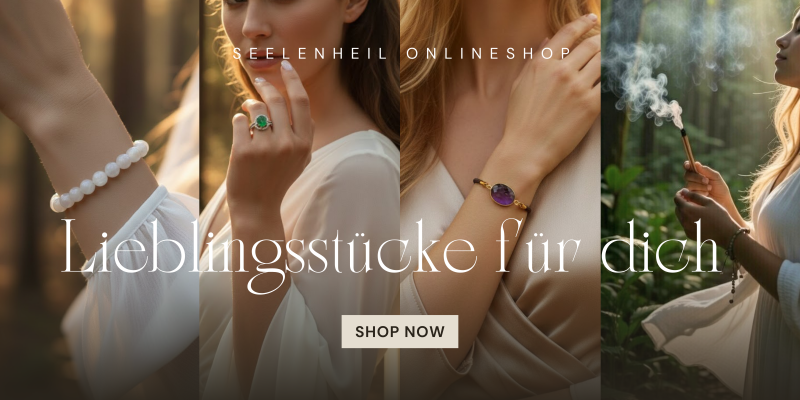Edelstein Schmuck online – Armbänder, Ringe, Halsketten im Seelenheil Onlineshop