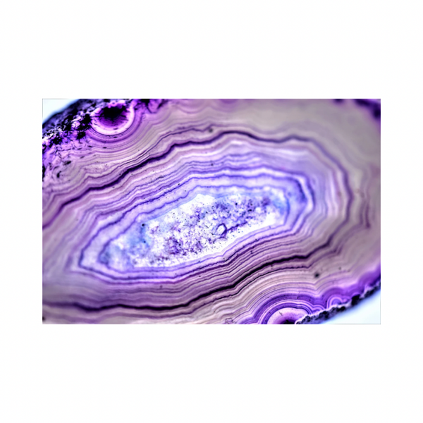 Achat Scheibe klein Violett