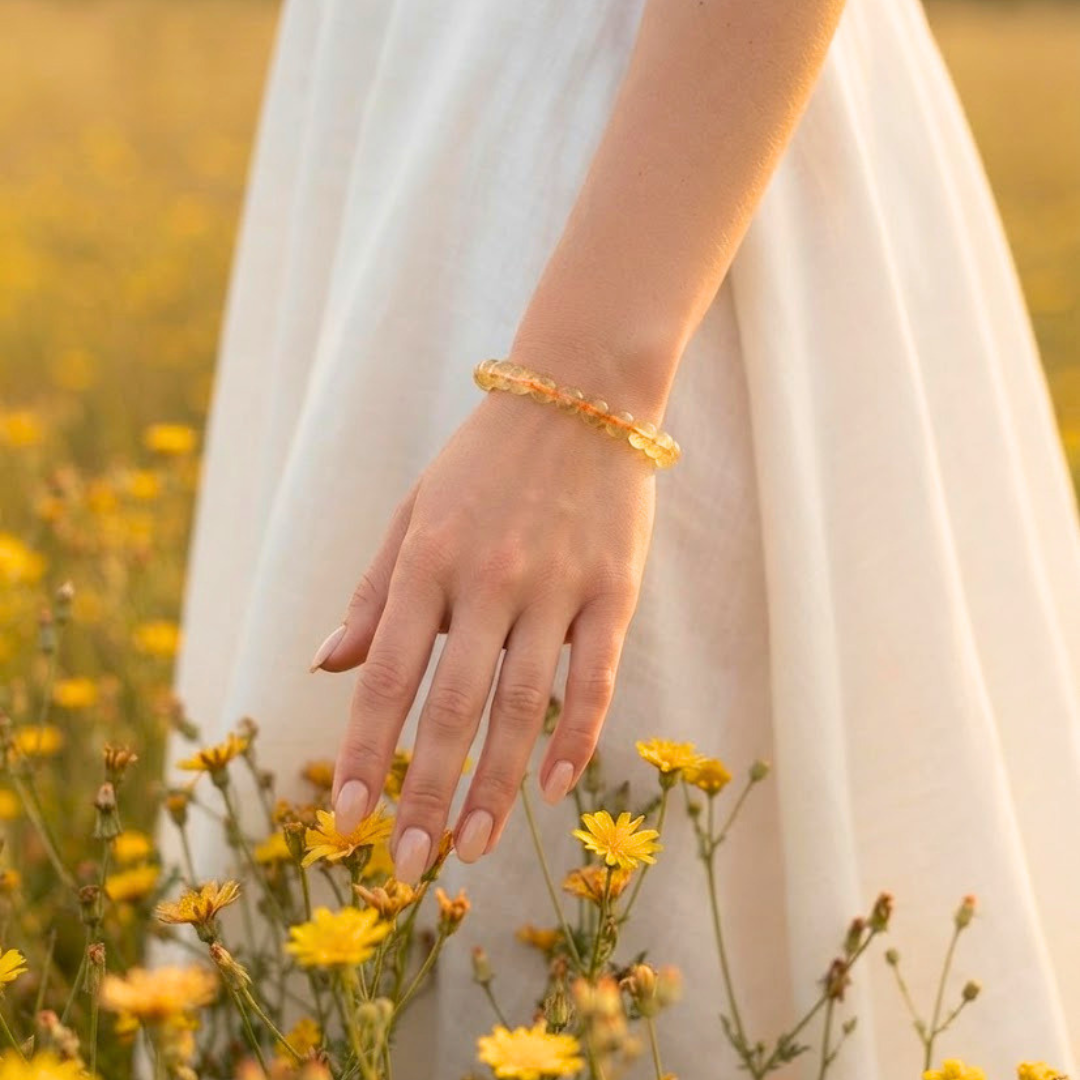 Citrin Edelstein für Selbstbewusstsein – echter Citrin, Citrin Schmuck und Armband online kaufen
