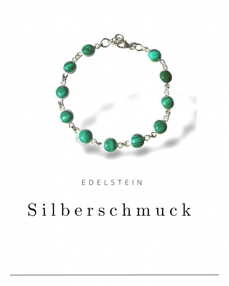 Silberschmuck mit echtem Edelstein – handgefertigter Edelsteinschmuck im Onlineshop für Silberschmuck