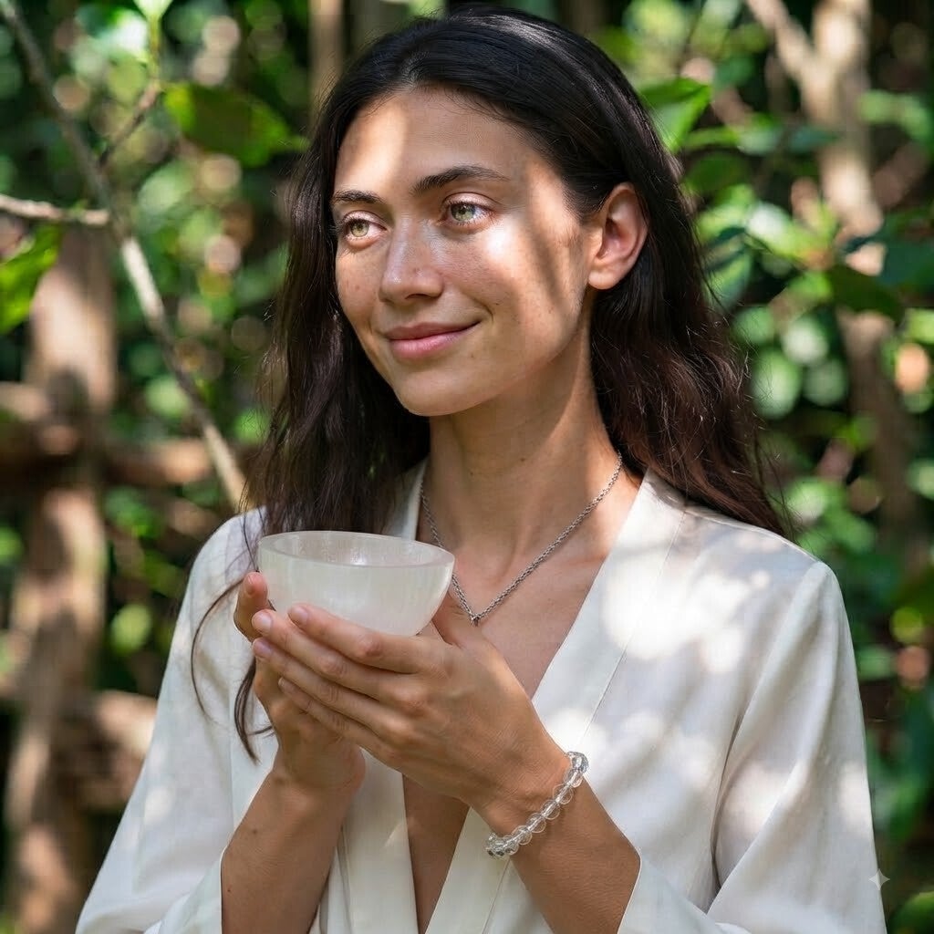 Edelsteine energetisch reinigen und aufladen ohne Wasser mit Selenit – Seelenheil Shop