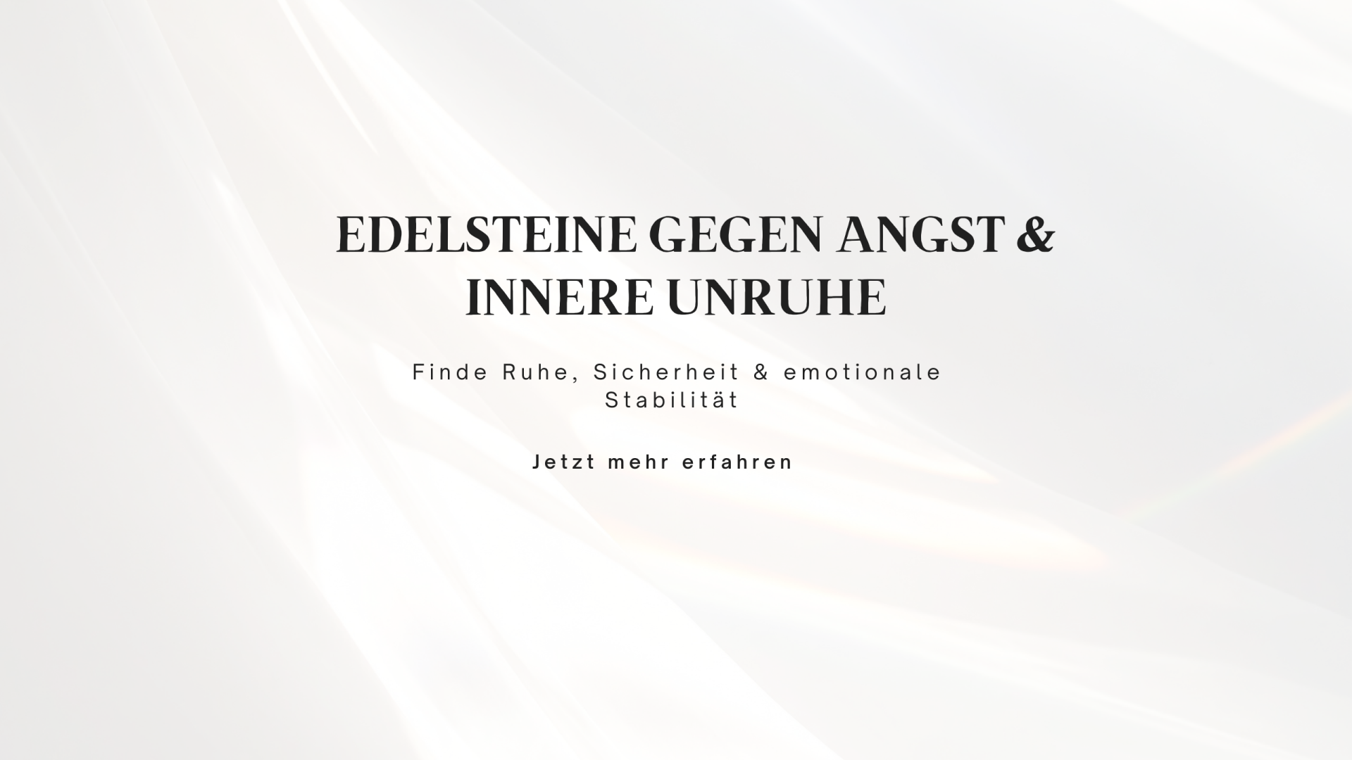 Edelsteine gegen Angst, Stress und innere Unruhe – Heilsteine mit Wirkung für Ruhe, Sicherheit, emotionale Stabilität und Entspannung im Alltag