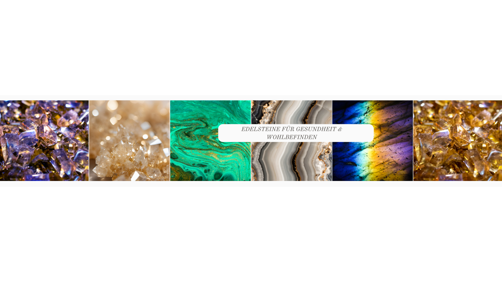 Edelsteine für Gesundheit, Wohlbefinden und Glück – Heilsteine zur Unterstützung von Immunsystem, innerer Balance, Stressabbau und mehr Energie im Alltag