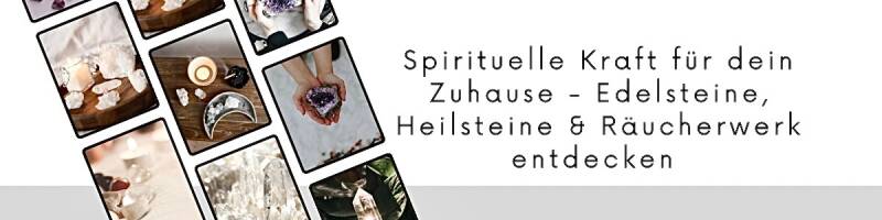 Edelsteine kaufen, Edelsteinschmuck, Edelsteinarmband, Räucherstäbchen für Rituale und Meditation
